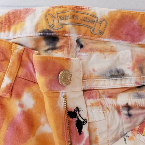 New Men ROBIN'S JEAN Long Flap Straight Leg Jeans - Picture 5 of 8